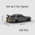 325PCS Sports Car  Building Blocks,Speed Champions Cars Blocks Building Sets Toys,DIY Building Bricks For Kids And Adults